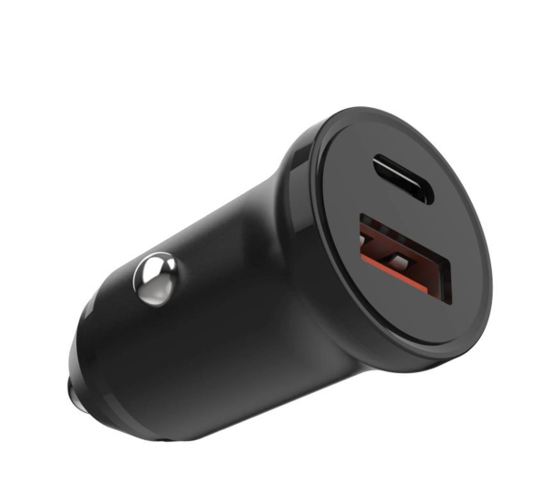 FIXED Ładowarka Samochodowa USB-C/USB Car Charger 30W czarny FIXCC30M-CU-BK - 1249157 - zdjęcie 3
